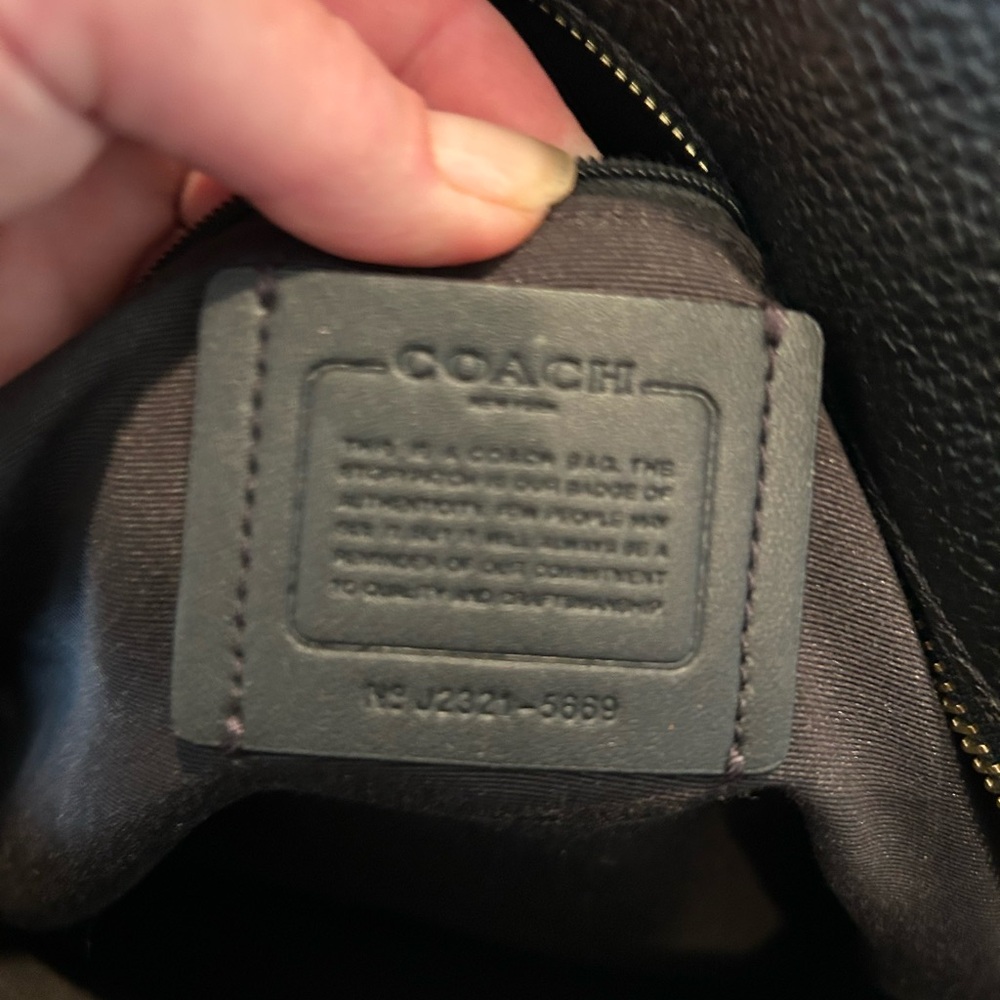 Leather Coach Taylor Backpack - Picture 3 of 3
